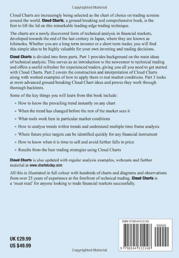 Cloud Charts Trading Success with the Ichimoku Technique, David Beckett Linton