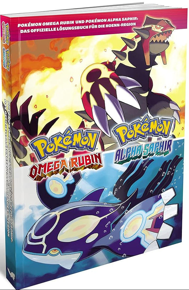 Pokemon Omega Rubin/Alpha Saphir -offiz. Lösungsbuch cover image