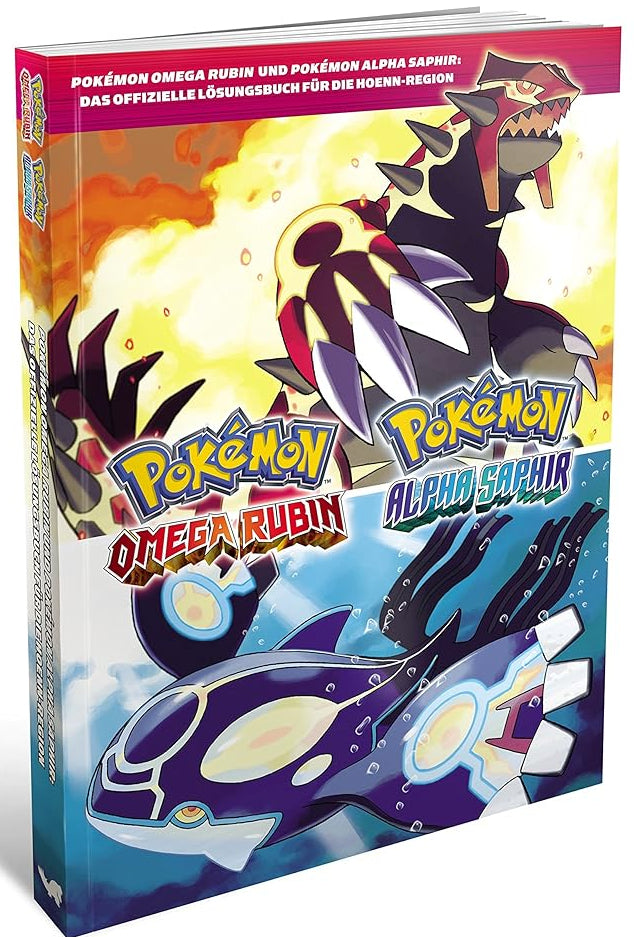 Pokemon Omega Rubin/Alpha Saphir -offiz. Lösungsbuch cover image
