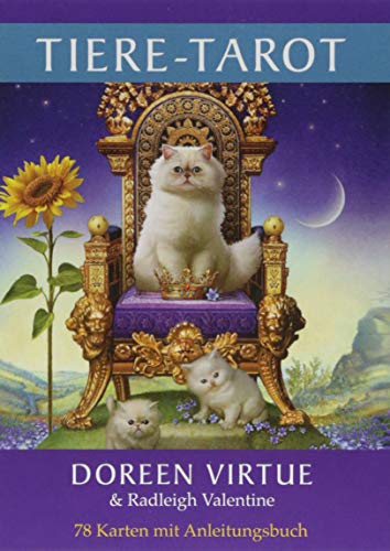 Tiere-Tarot: 78 Karten mit Anleitungsbuch, Doreen Virtue, Radleigh Valentine