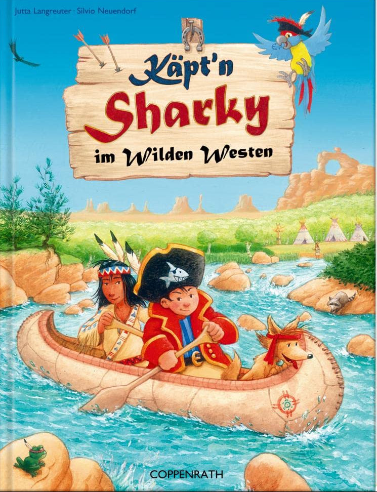 Käpt'n Sharky im Wilden Westen (Käpt'n Sharky (Bilderbücher)) cover image