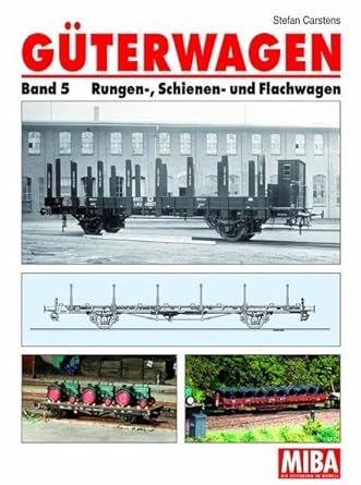 Güterwagen - Band 5: Rungen-, Schienen- und Flachwagen cover image
