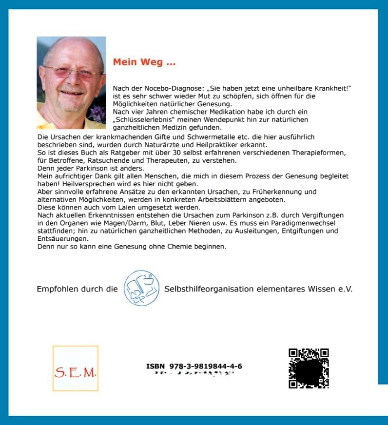 Morbus Parkinson - Meine Heilung ohne Chemie, Manfred J. Poggel