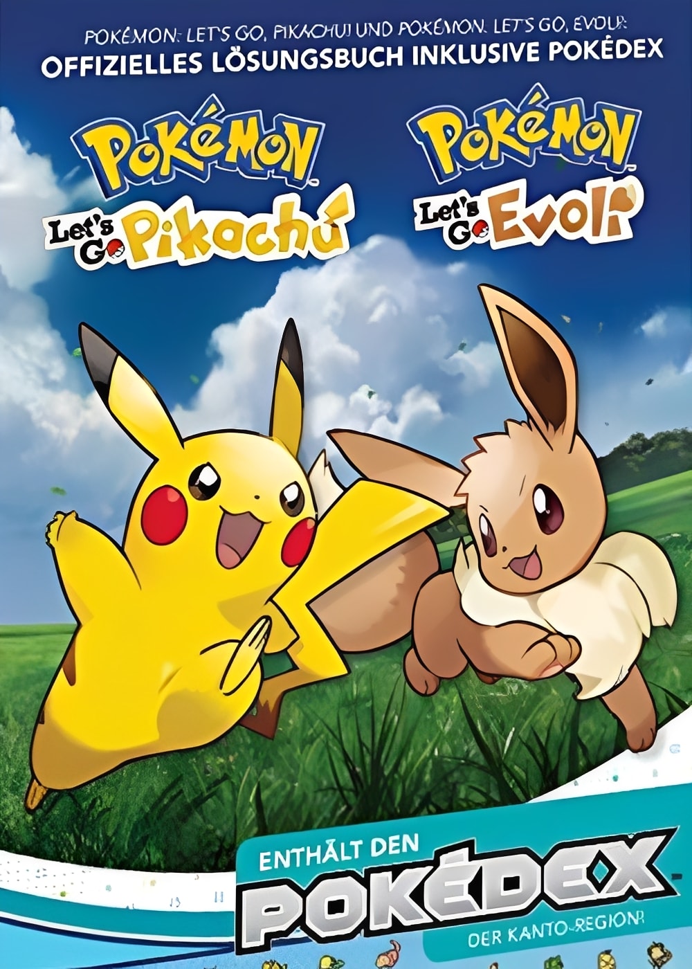 Pokemon - Let's Go, Pikachu! & Evoli! - Offizielles Lösungsbuch (2D Cover)