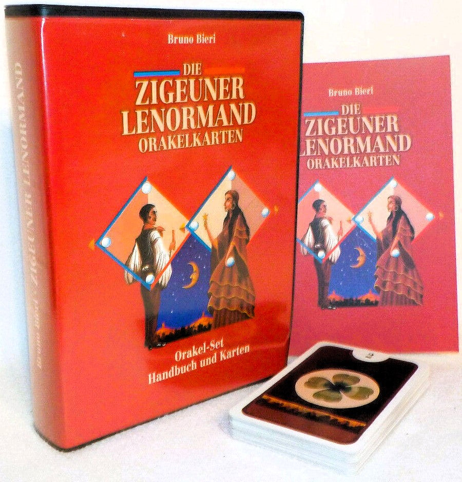 Die Zigeuner - Lenormand Orakelkarten. Handbuch und 36 Karten mit Anleitung, Bruno Bieri