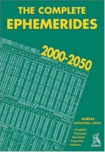 Éphemerides, 2000-2050: 0h TD Tapa blanda – 1 enero 2000