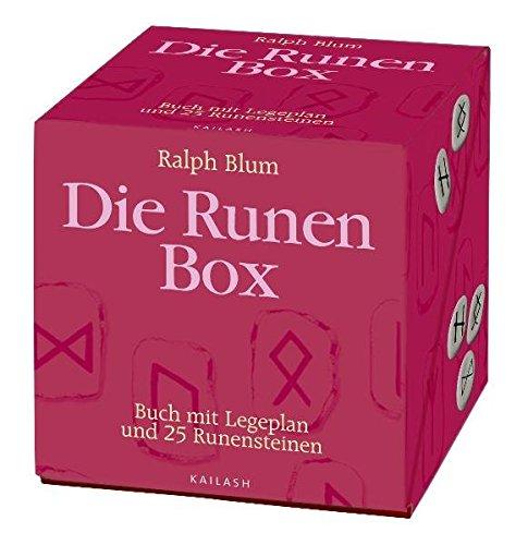 The Rune Box: Book with Layout Plan and 25 Rune, Stones, Blum, Ralph