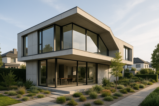 AI generiertes Bild für ein Architektenhaus