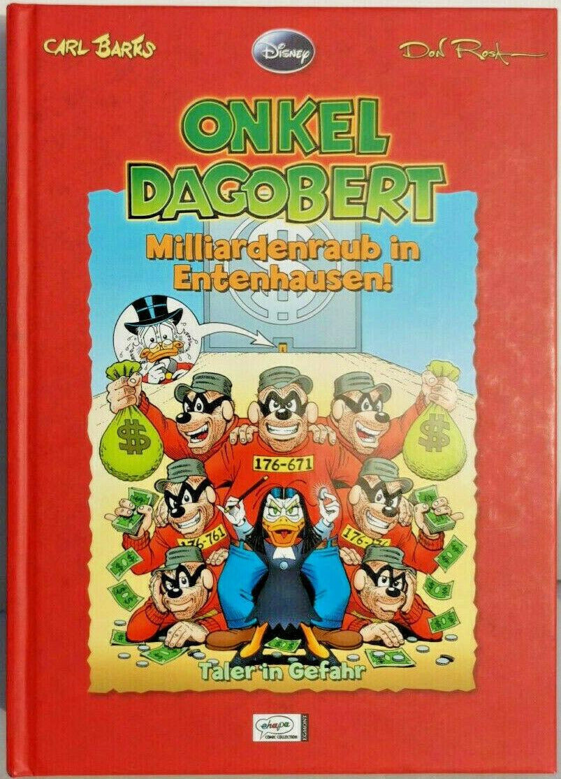 Onkel Dagobert - Milliardenraub in Entenhausen: Taler in Gefahr, Carl Barks, Don Rosa, Andreas Platthaus, Jano Rohleder, Erika Fuchs