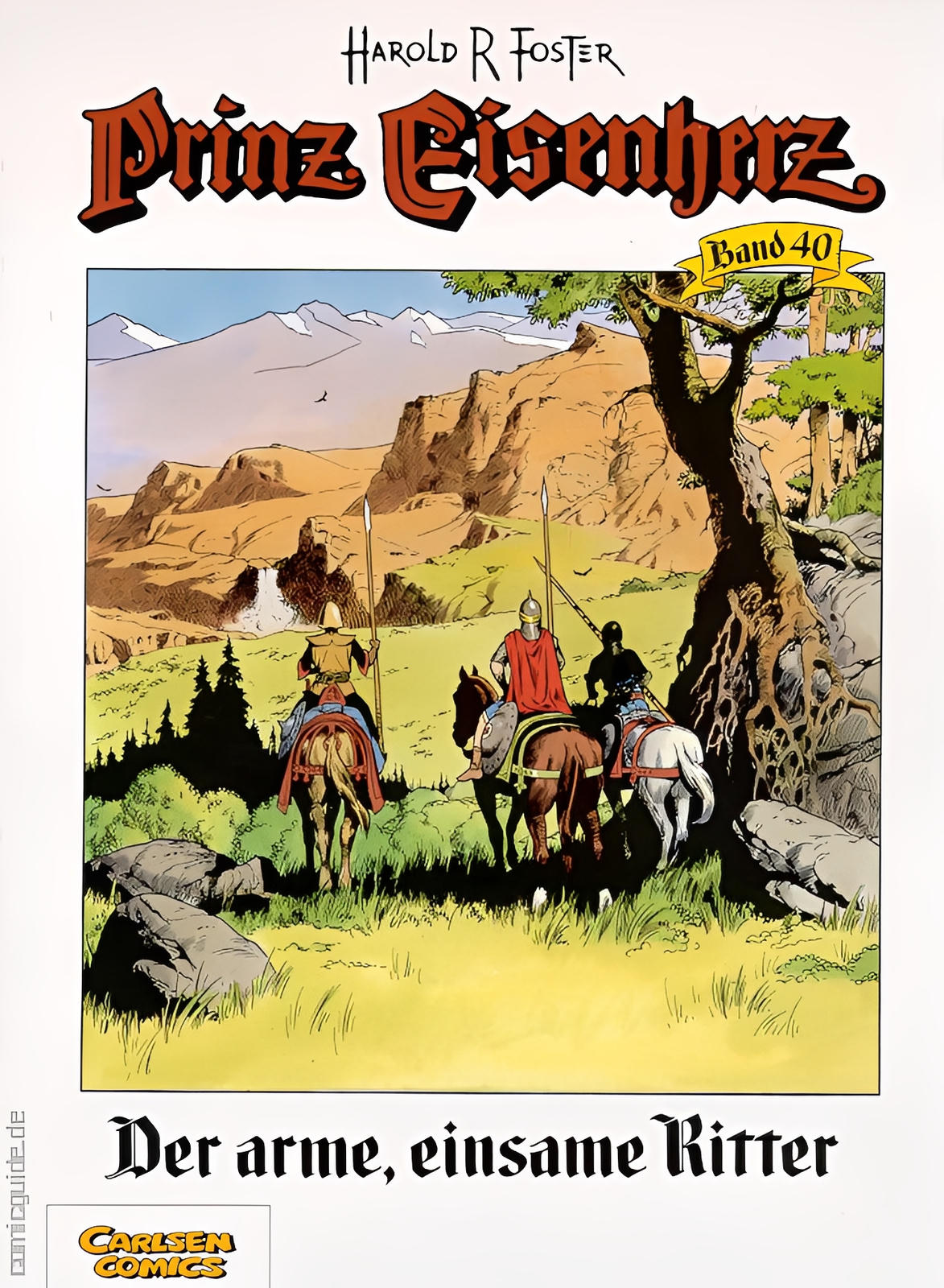 Prinz Eisenherz Band 40 Der arme einsame Ritter Comic, Hal Foster