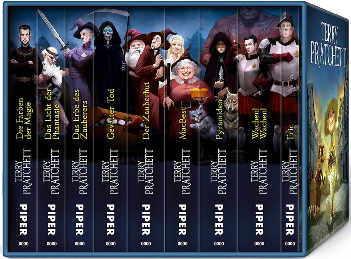 Die Scheibenwelt-Box: Die ersten neun Romane, Terry Pratchett
