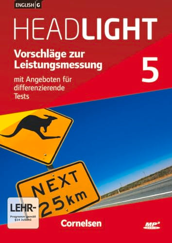 English G Headlight 5: Vorschläge zur Leistungsmessung mit Angeboten für differenzierende Tests