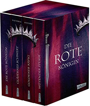 Die Rote Königin: Alle vier Bände im Taschenbuch-Schuber (Die Farben des Blutes)