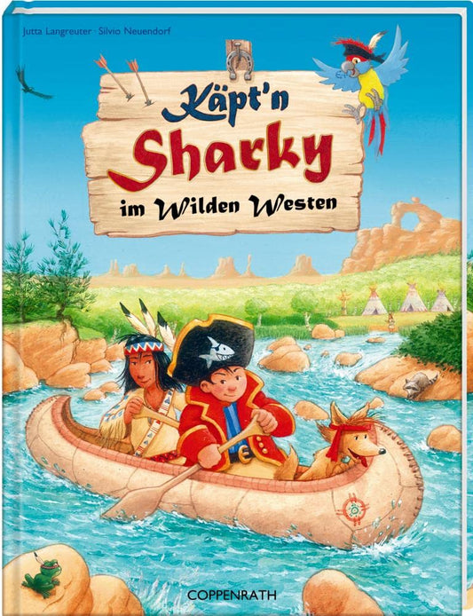 Käpt'n Sharky im Wilden Westen (Käpt'n Sharky (Bilderbücher)) cover image