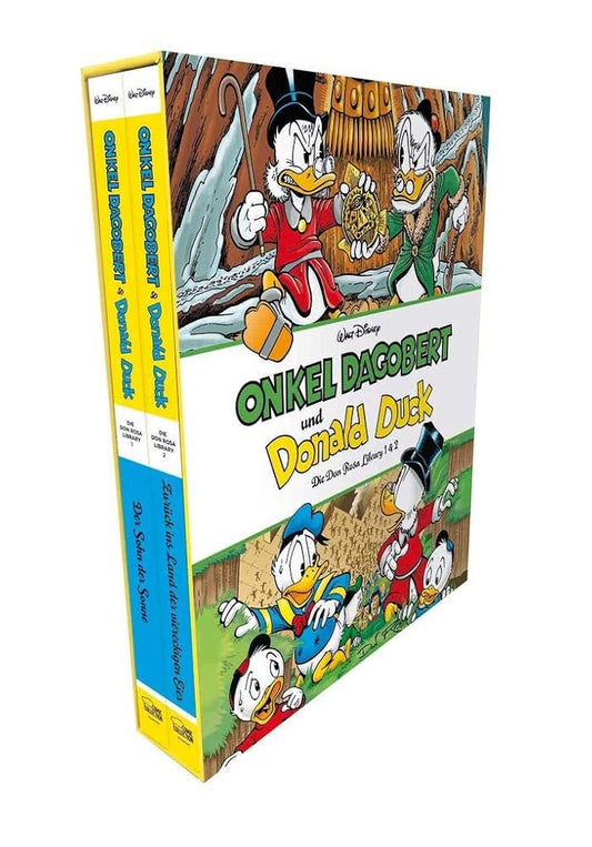 Onkel Dagobert und Donald Duck - Don Rosa Library Schuber 1: Band 01 & 02 cover image