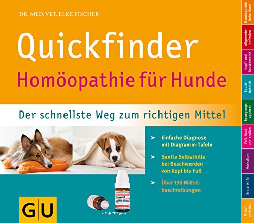 Quickfinder Homöopathie für Hunde: Der schnellste Weg zum richtigen Mittel, Dr. Elke Fischer
