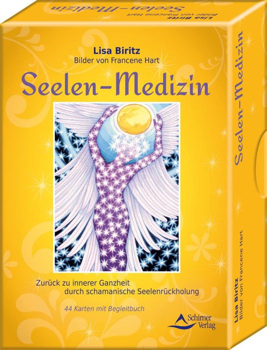 Seelen-Medizin - Zurück zu innerer Ganzheit durch schamanische Seelenrückholung: 44 Karten mit Begleitbuch - Bilder von Francene Hart cover image