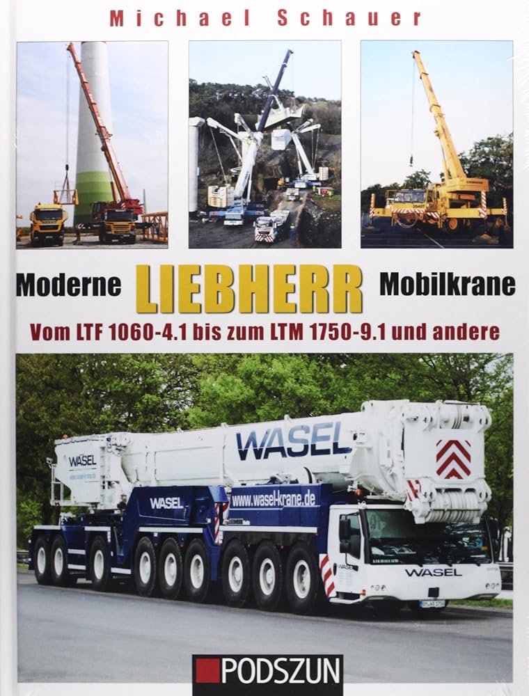 Moderne Liebherr Mobilkrane cover image