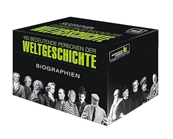 KLASSIK RADIO präsentiert: 100 bedeutende Personen der Weltgeschichte. Biographien zum Hören, 25 CDs cover image