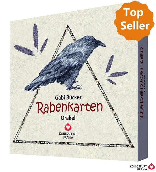 Rabenkarten: Das Rabenorakel. 49 Karten mit Anleitung cover image