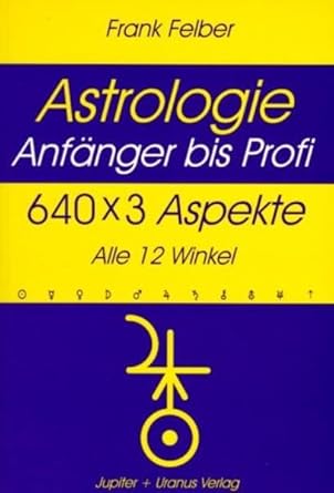 640 x 3 Aspekte - Alle 12 Winkel (Astrologie Anfänger - Profi) cover image