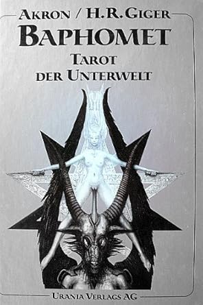 Baphomet - Tarot der Unterwelt: Das Orakel der Unterwelt. Set: Buch und 22 Tarotkarten mit Legeplan cover image
