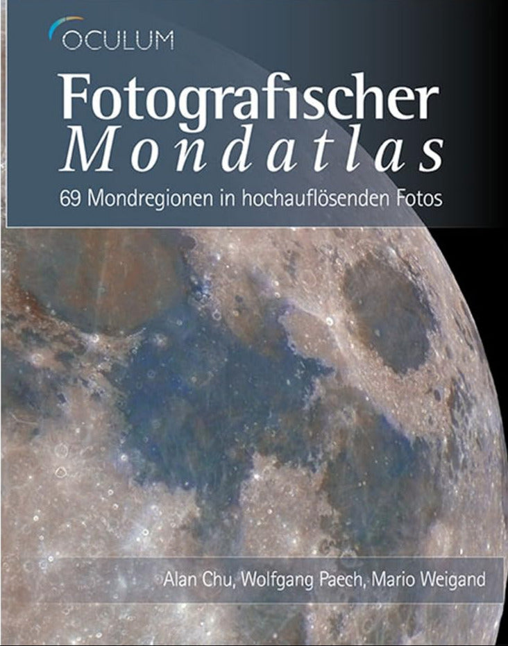 Fotografischer Mondatlas: 69 Mondregionen in hochauflösenden Fotos cover image