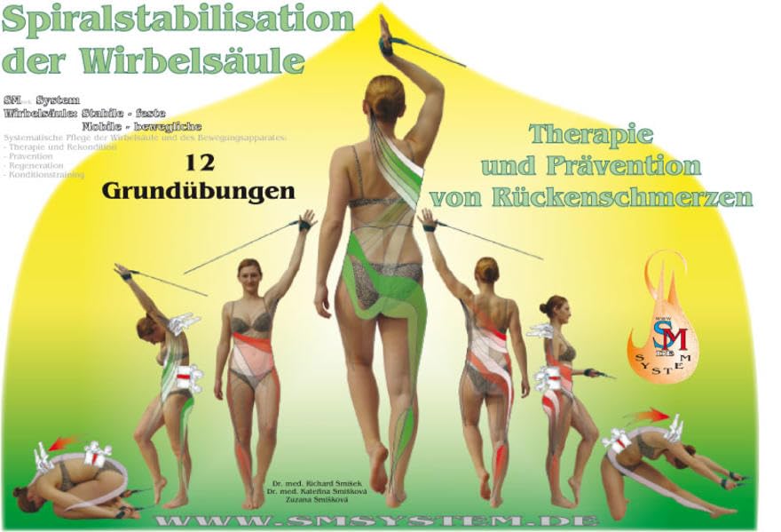 Spiralstabilisation der Wirbelsäule: 12 Grundübungen - Therapie und Prävention von Rückenschmerzen, Richard Smisek