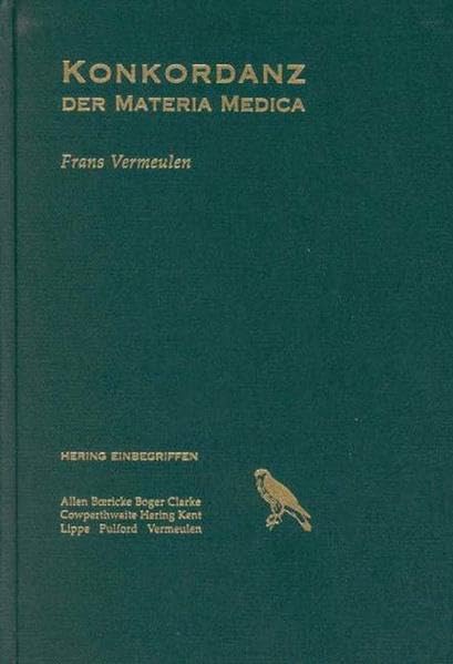 Konkordanz der Materia Medica, Frans Vermeulen