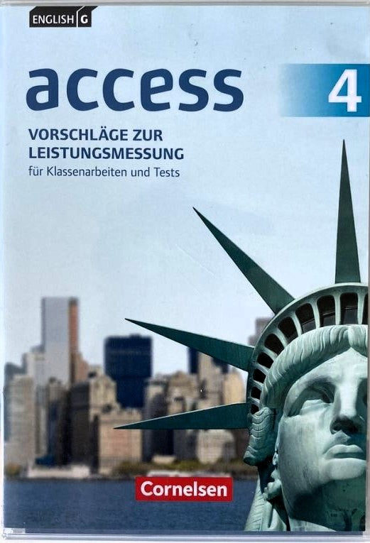 English G Access - Allgemeine Ausgabe: Band 4: 8. Schuljahr - Vorschläge zur Leistungsmessung: Für Klassenarbeiten und Tests. CD-Extra. CD-ROM und CD auf einem Datenträger, Prof. Jörg Rademacher