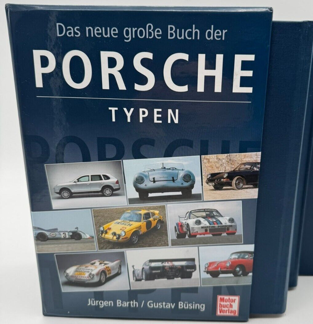 Das neue große Buch der Porsche-Typen: 3 Bände in Kassette, Jürgen Barth, Gustav Büsing