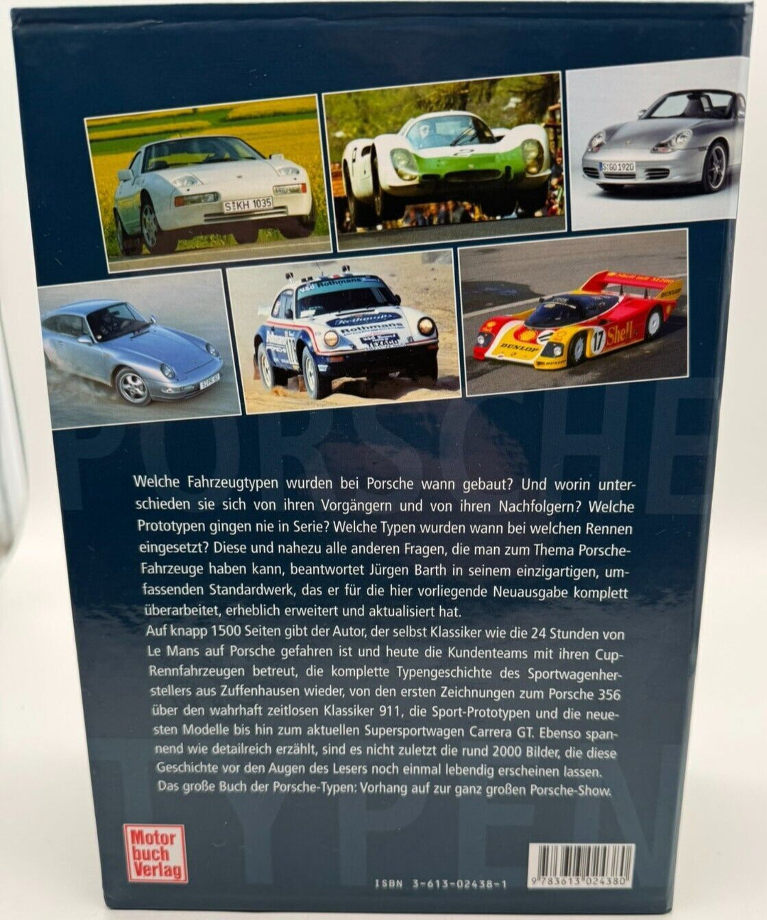 Das neue große Buch der Porsche-Typen: 3 Bände in Kassette, Jürgen Barth, Gustav Büsing