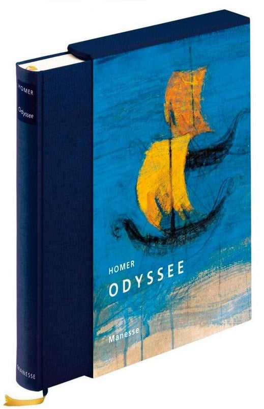 Odyssee [hardcover] Homer, Anton Christian, Kurt Steinmann [2007]