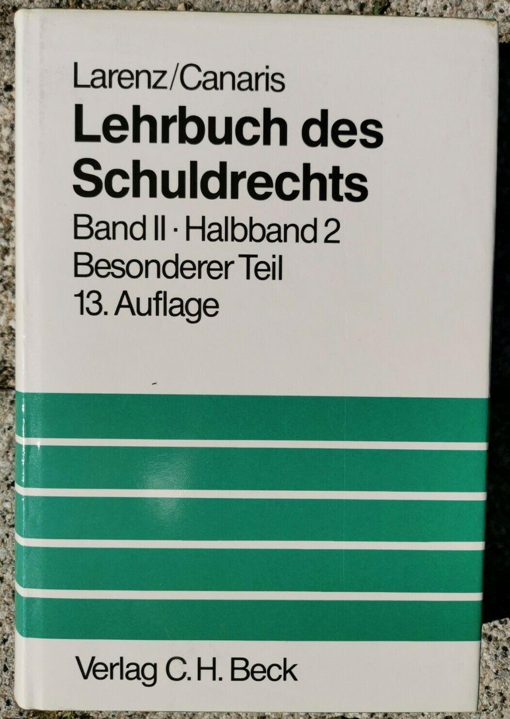 Lehrbuch des Schuldrechts, 2 Bde. in 3 Tl.-Bdn., Bd.2/2, Besonderer Teil