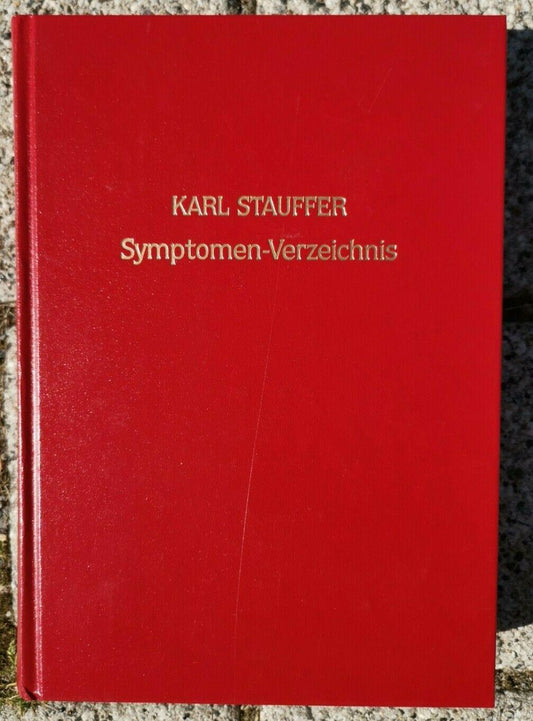 Symptomen-Verzeichnis: nebst vergleichenden Zusatzen