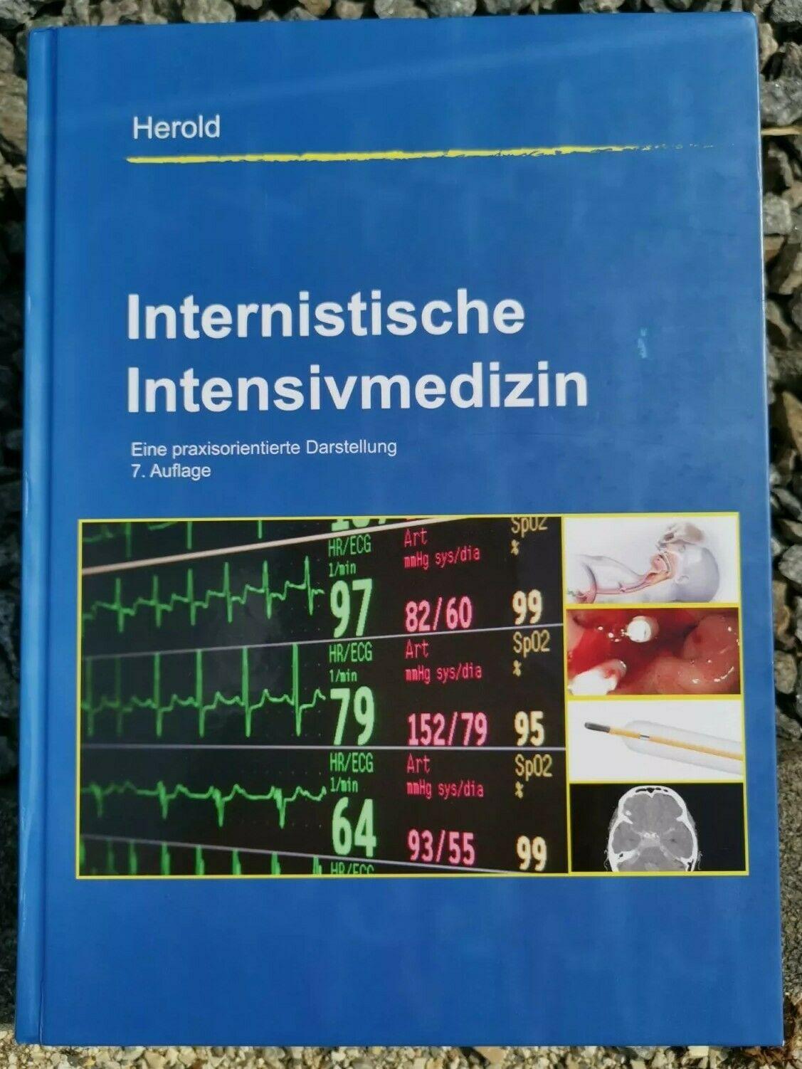 Internistische Intensivmedizin - Eine praxisorientierte Darstellung [hardcover]