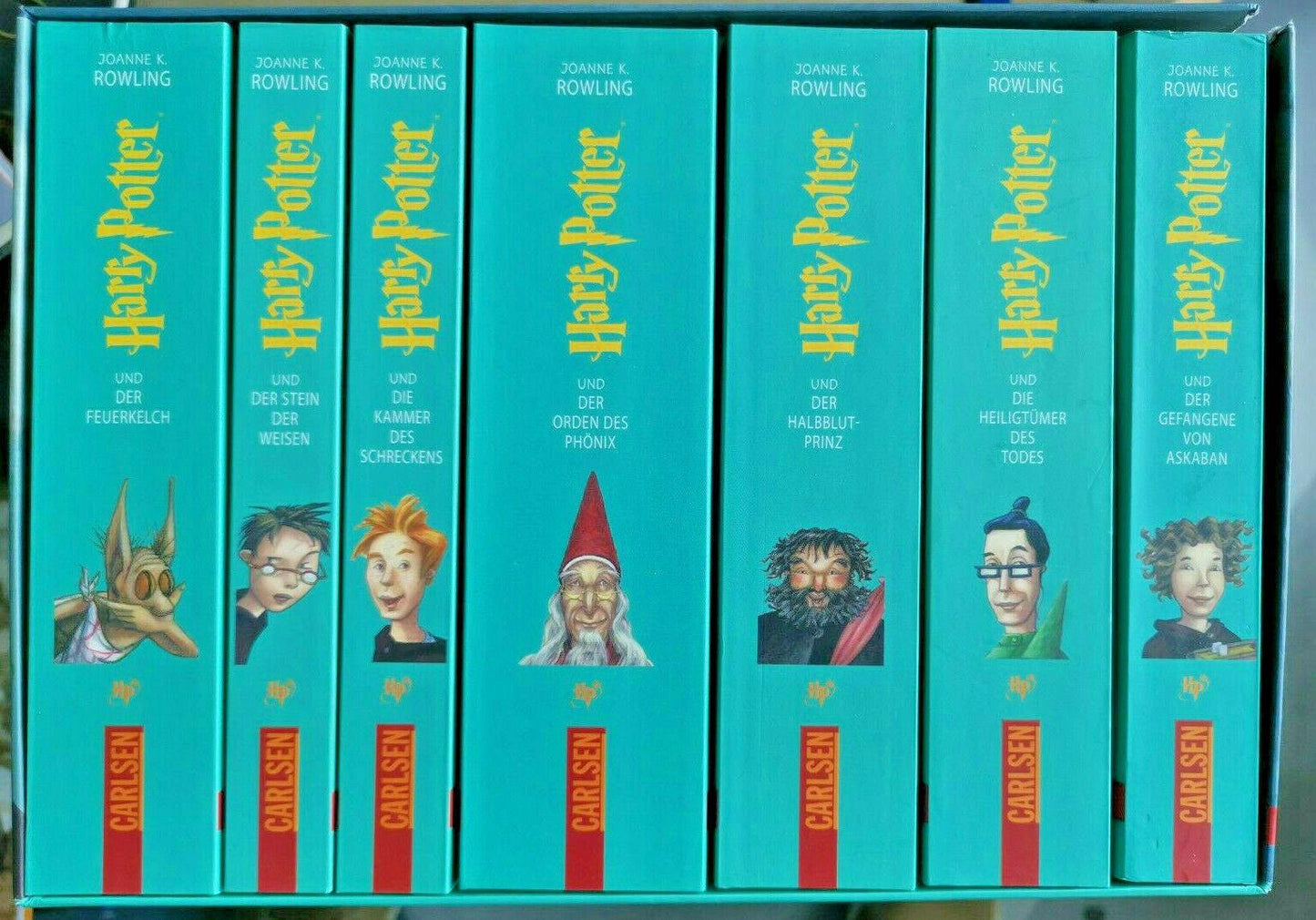 Harry Potter: Potter-Box Rowling, Joanne K. und Fritz, Klaus